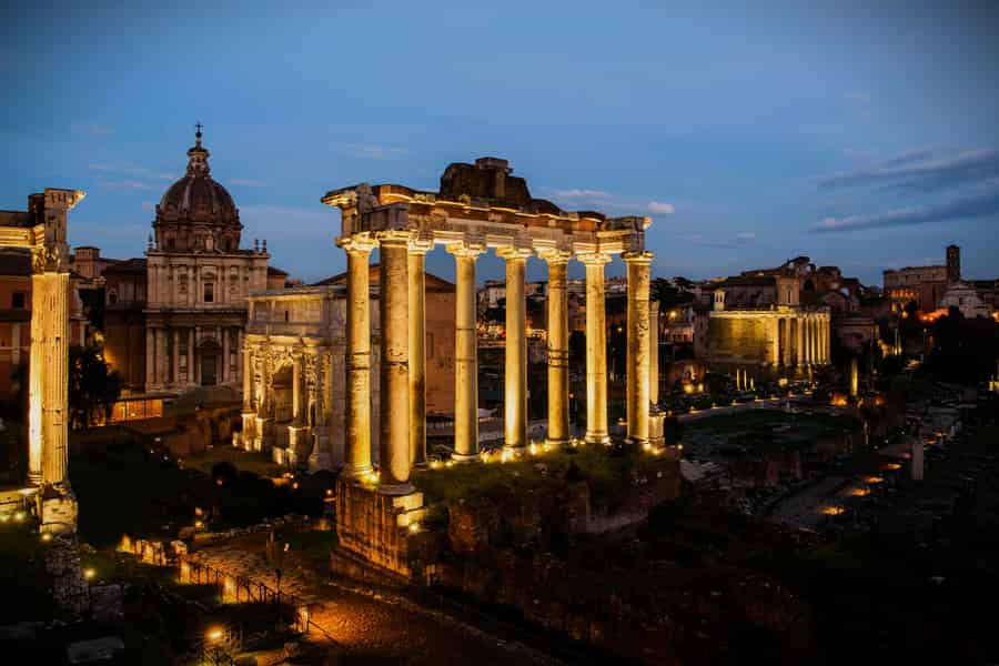 Rom: Nachttour durch das antike Rom. Foto: GetYourGuide Rom: Nachttour durch das antike Rom. Foto: GetYourGuide