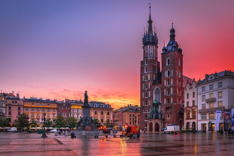 Transfer aeroportuale per la città di CracoviaTrasferimento dall&#039;aeroporto di Cracovia alla città