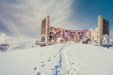 From Tbilisi: Kazbegi & Gudauri Tour with Tastings