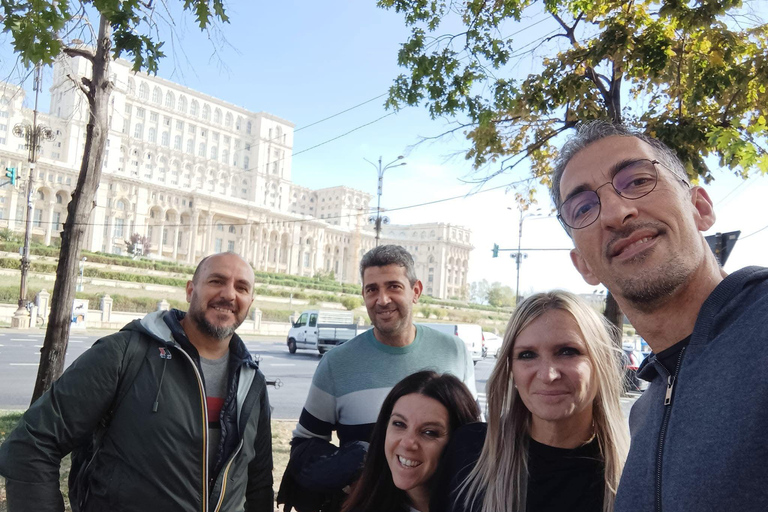 Bucharest: tour in the Parliament in Italian+exterior visit with guide