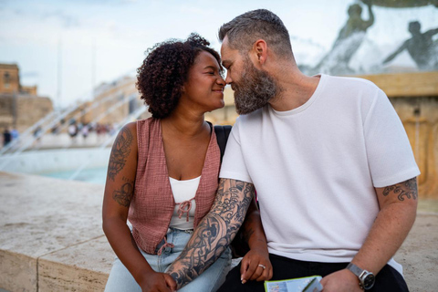 Valletta: Private Photoshoot in Old Town, Harbour & Gardens Standard: 20 photos | 30 mins