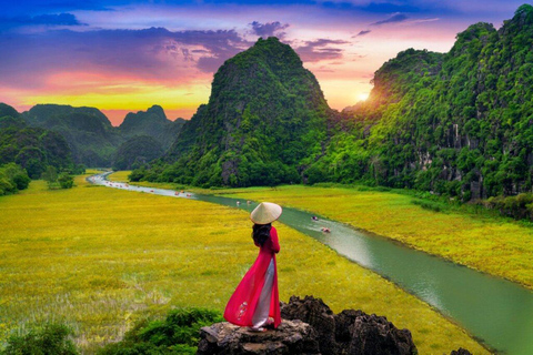 From Hanoi: Visit Hightlight Places Ninh Binh 1 Day or 2D1N Private Ninh Binh in 1 Day