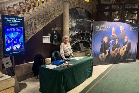 Barcelona: Gitarrtrio &amp; Flamencodans @ Palau de la MúsicaZon C