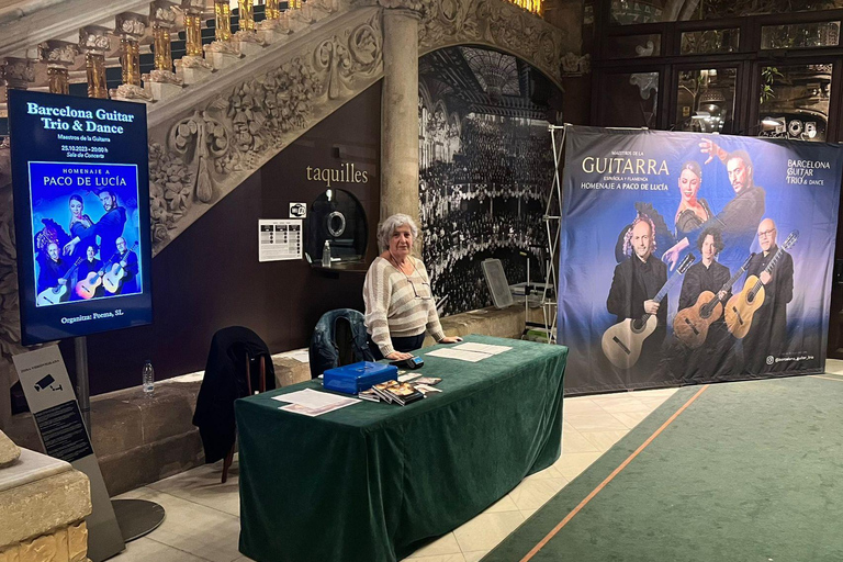 Barcellona: Trio di chitarre e danza flamenca @ Palau de la MúsicaZona C