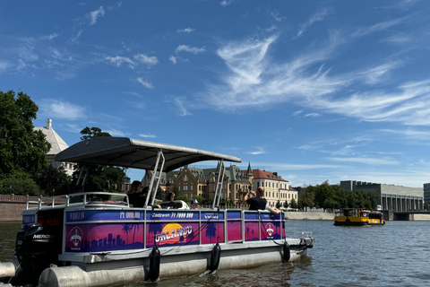 Wroclaw by night - Old Town boat cruise after sunset