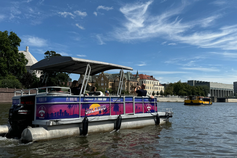 Wroclaw by night - Old Town boat cruise after sunset