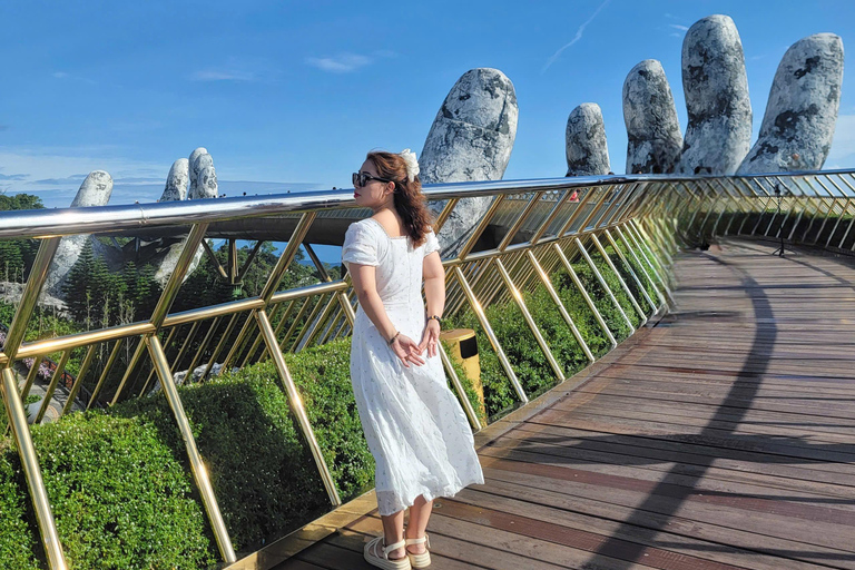 Hoi An/Da Nang: Golden Bridge, Marble Mt & My Son Sanctuary