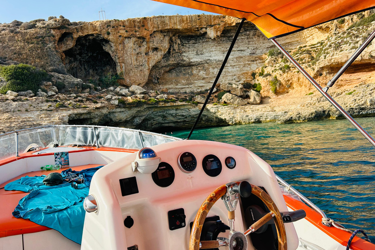 Malta: Passeio de barco privado a Comino e à Lagoa Azul