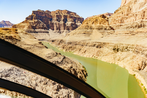 From Las Vegas: Grand Canyon Helicopter Tour with ChampagneSunset Flight and Landing with Champagne