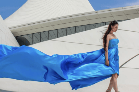 Baku: Heydar Aliyev Center Photoshoot (Flying Dress Option)