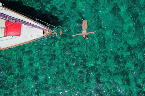 Skopelos: Full-Day Sailing Cruise to Alonissos & Marine Park Private Sunset Sailing Cruise from Skopelos