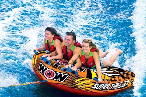 Hurghada: Watersporten, Bananenboot &amp; SnorkelenBanaan, ritje op de bank, snorkelen &amp; dolfijnen kijken