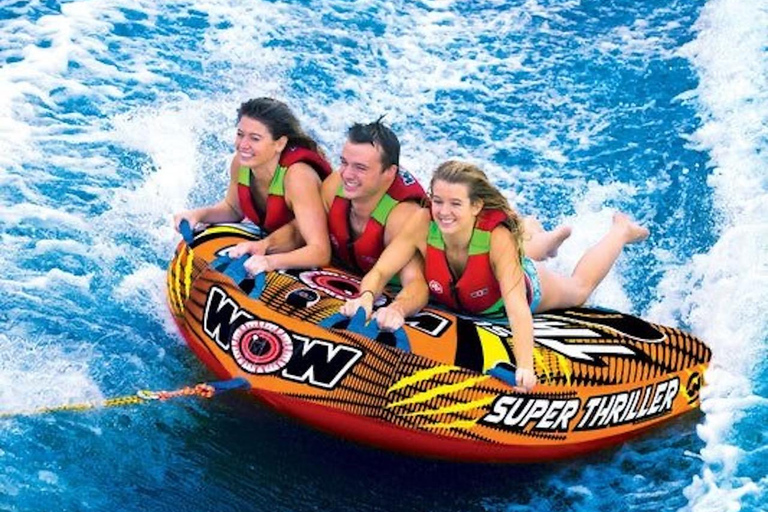 Hurghada: Sporty wodne, łódź bananowa i nurkowanie z rurkąBanan, przejażdżka sofą, nurkowanie z rurką i obserwacja delfinów