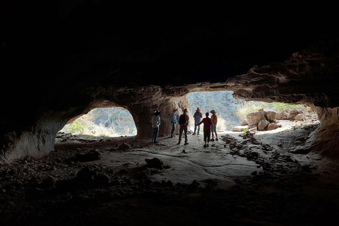 Mitla: Fahrradtour zur archäologischen Zone und zu Höhlen mit Felskunst