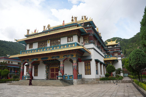 Katmandu: Wycieczka do klasztoru Pharping (jaskinia Asura i Yangleshö)