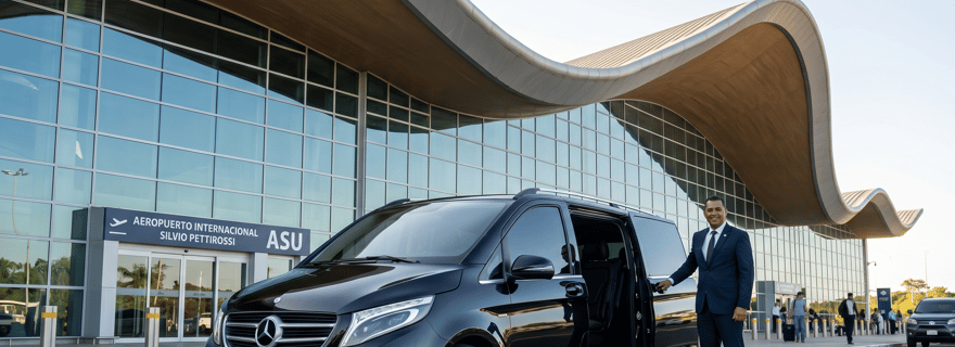 Assunção: transfer particular entre o Aeroporto ASU e o centro da cidade