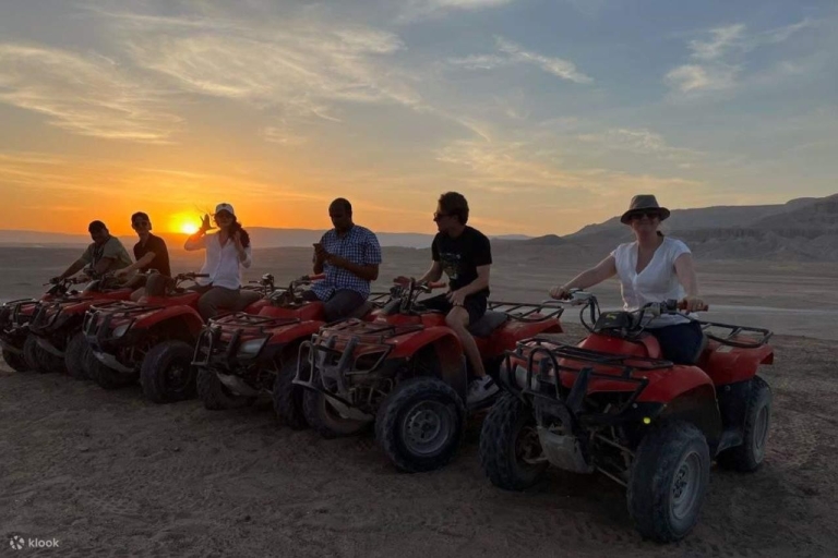 Aventure en quad au lever ou au coucher du soleil à Sharm El SheikhAventure en quad au coucher du soleil à Sharm El Sheikh avec dîner