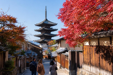 Kyoto: Kiyomizu-dera Autumn Colors & Historic Streets Walk Early Bird 20% Off – Limited Autumn Offer