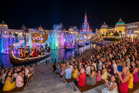 Side/Belek/Alanya: The Land of Legends Night Show Transfer Aquarium+Wax Museum & Legends Night Show Transfer+Dinner