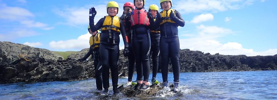 Anglesey : coasteering sur Holy Island