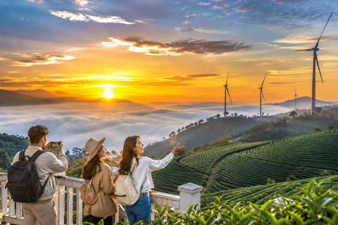 Da Lat: Clouds at Sunrise Tour, Tea Hill, & Strawberry Farm