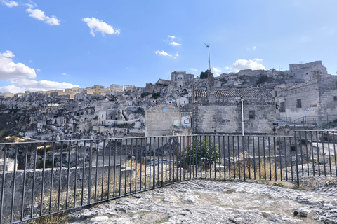 From Bari: Excursion to Matera by Bus Matera Tour: DEPARTURE at 12:40 PM with Guides