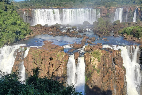 Visite privée d&#039;une journée aux chutes d&#039;Iguassu : Les deux côtés, le même jour !Visite privée des chutes d&#039;Iguassu : Les deux côtés, le même jour !