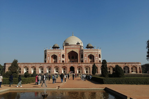 Vanuit Agra: Delhi tour op dezelfde dag met AC auto