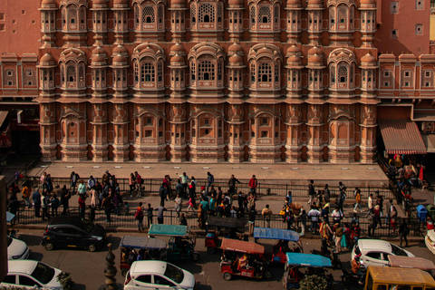 Wycieczka po mieście Jaipur z małpią świątynią pojazdem akrobatycznym2-dniowa całodniowa wycieczka po mieście Jaipur z małpią świątynią