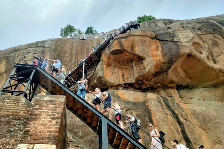Negombo : Excursion d'une journée au rocher de Sigiriya et au parc national de Minneriya