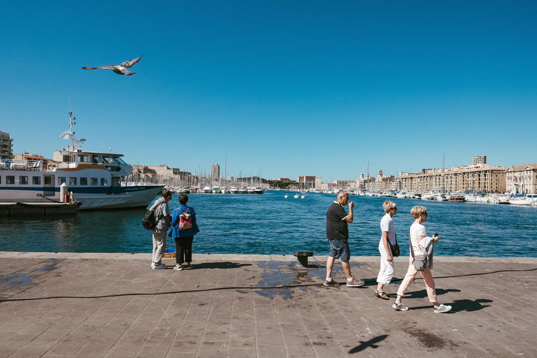 Marseille: Guided Walking Tour with Boat Trip to if Castle ENGLISH Guided Walking Tour with Boat no entrance to Castle