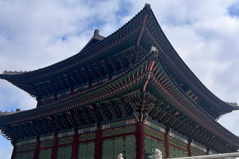 Seul: Pałac Gyeongbokgung i wioska Bukchon Hanok