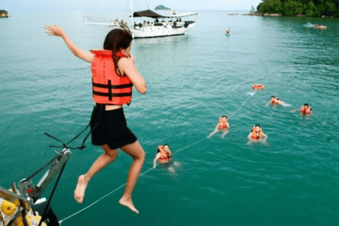 Langkawi: Sunset Cruise with BBQ Dinner & Unlimited Drinks Premium Sunset Dinner Cruise + BBQ Dinner + Transfer