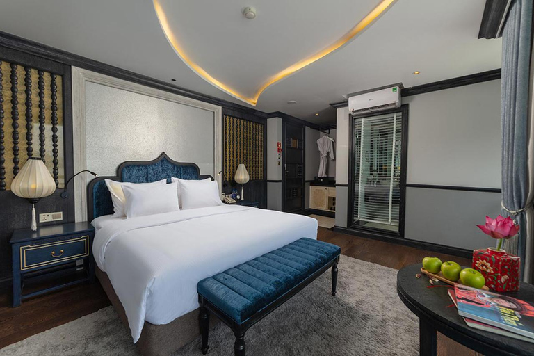 De Hanói: Cruzeiro de luxo de 3 dias na Baía de Ha Long e na Ilha de Cat Ba