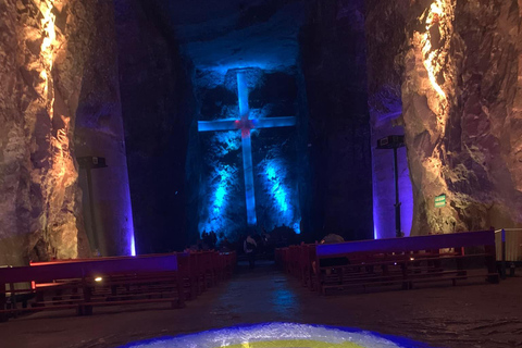 Ausflug von Bogota, Zipaquira Salzkathedrale, Zipaquira Stadtrundfahrt.