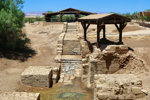 From Amman : Dead Sea and Baptism site full day tour All inclusive