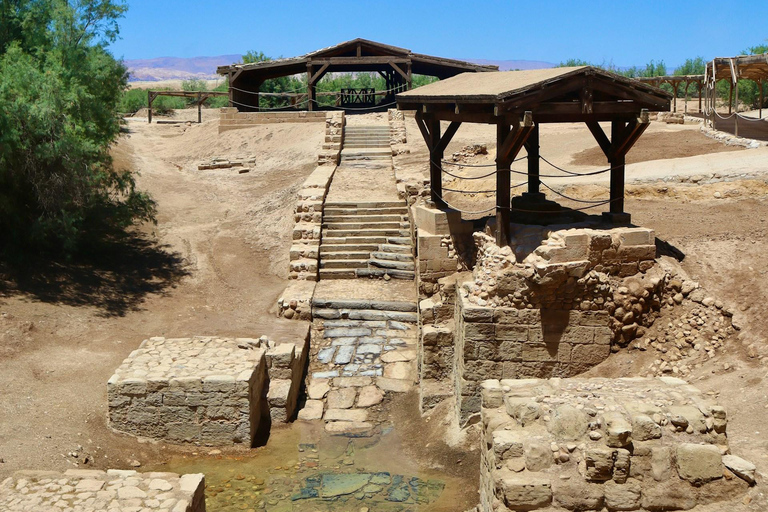 From Amman :Dead sea, Baptism site, Mount Nebo and St George All inclusive