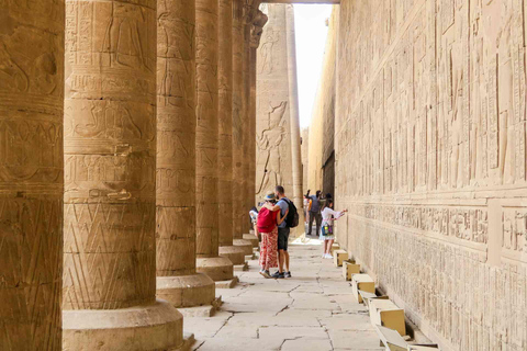 Day Tour visit Edfu Kom Ombo temples from Luxor