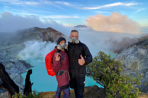 Banyuwangi: Kawah Ijen Blue Fire &amp; Kalipait Waterfall Tour