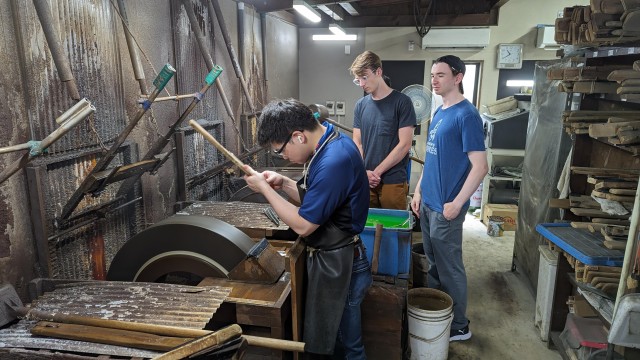 Visit From Osaka Sakai Knife Factory and Craft Walking Tour in Kyoto