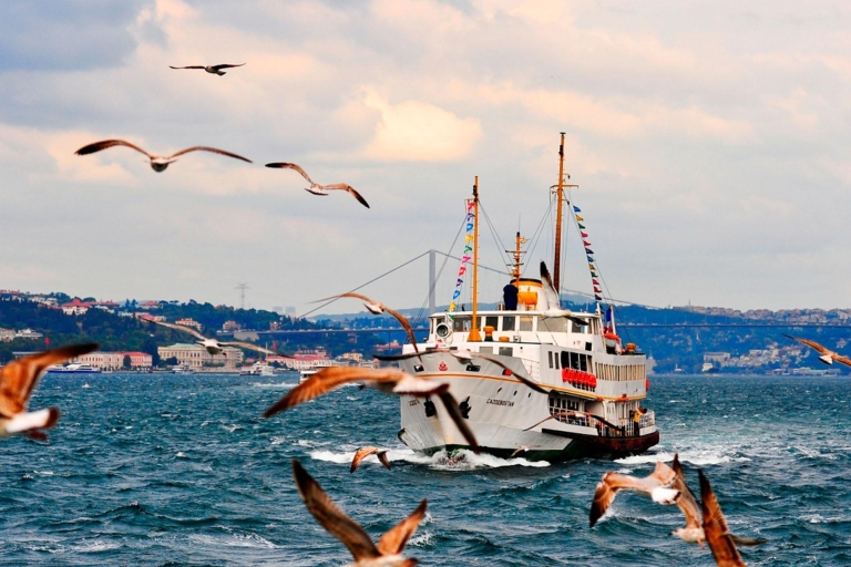 Istanbul: Bosphorus Morning or Sunset Cruise Stop Asian Side Bosphorus Afternoon Cruise with Lunch