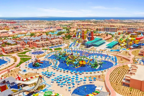 Hurghada: Entrada no parque aquático Neverland com traslados