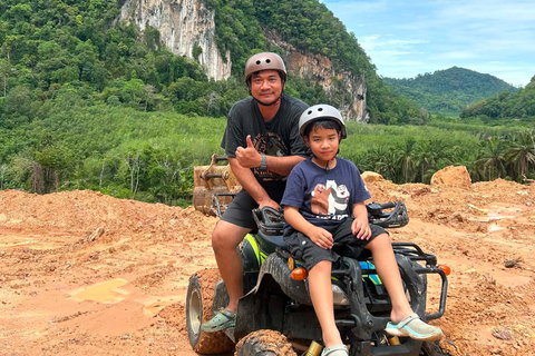 Krabi: Guided ATV Jungle and Mountain Ride with Pickup 30-Minute ATV (Single Rider)