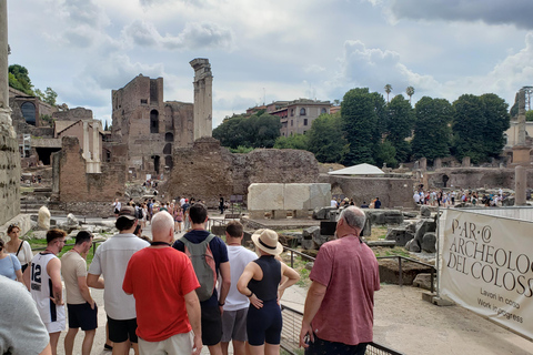 Roma: Visita a la Arena del Coliseo, el Foro Romano y el Palatino