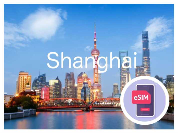 Cina, Pechino, Shanghai, Macao: Dati VPN eSIM 12GB/30 giorni