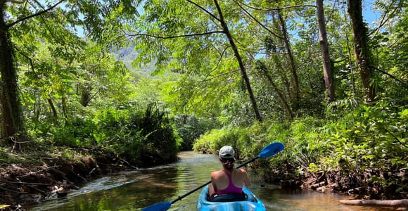 Oahu: Single & Double Kayak 3-Hour River Rental