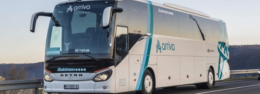 Transfert en bus moderne entre Dubrovnik et Zadar