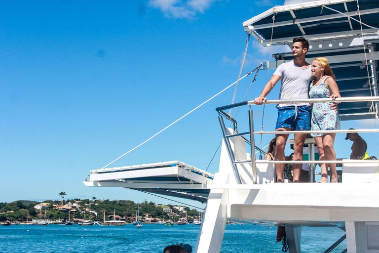 Desde Río: Día completo en Búzios con excursión en catamarán y almuerzo