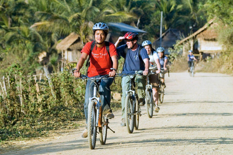 Luang Prabang: Biking, Trekking and Waterfall Private Tour