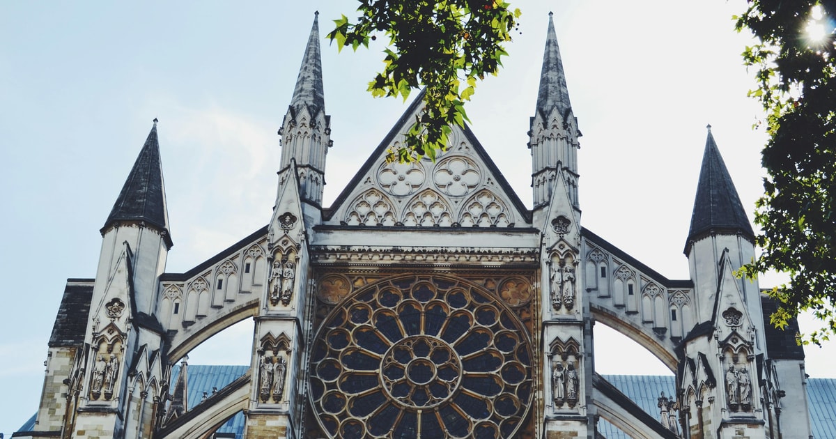 ◆ジャパニーズ•ヴィンテージ◆ウエストミンスター（Westminster） ウェストミンスター寺院と浴場騎士団の行列の眺め カナレット